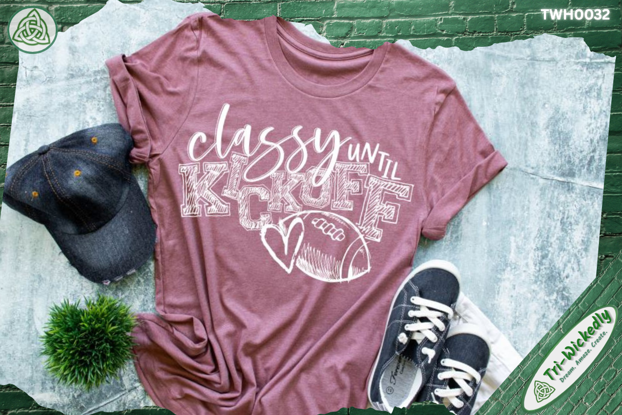 Football Graphic Designs in White