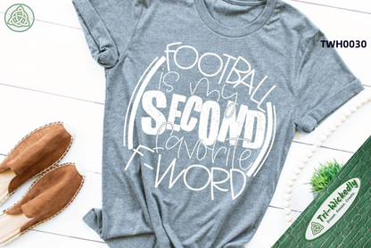 Football Graphic Designs in White