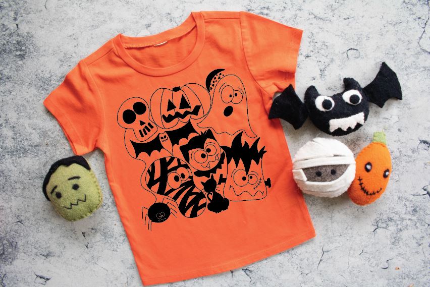 Halloween Graphic Kids Tee