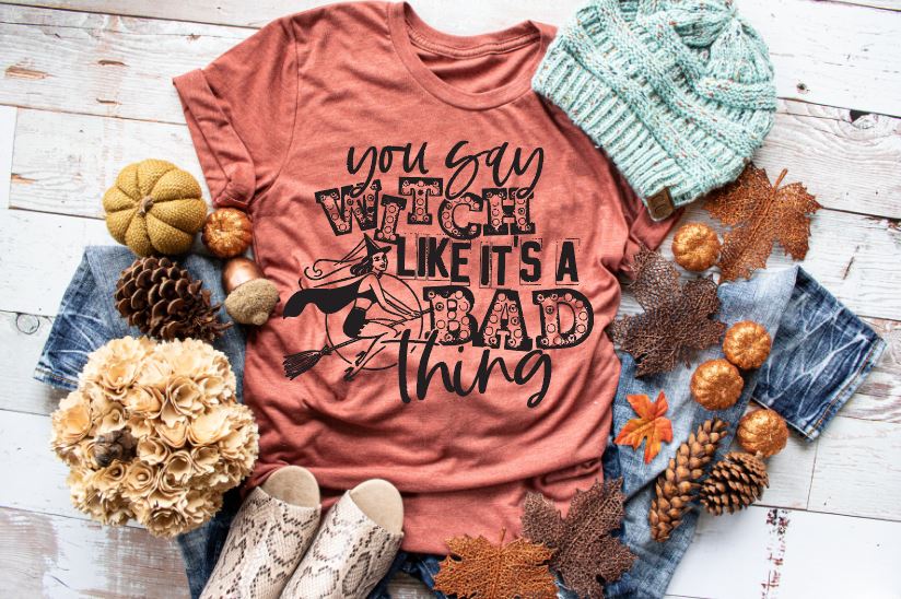 Halloween Graphic Ladies Tee