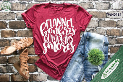 Fall Graphic Ladies Tee